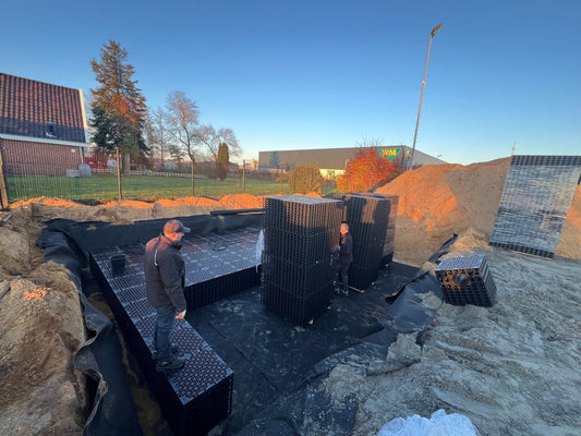 Verwerking van je infiltratiekrat? Stappenplan voor een goede installatie