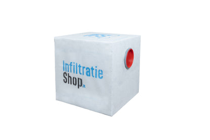 Duurzaam infiltratiekrat 60x60x60 cm ter voorkoming van wateroverlast
