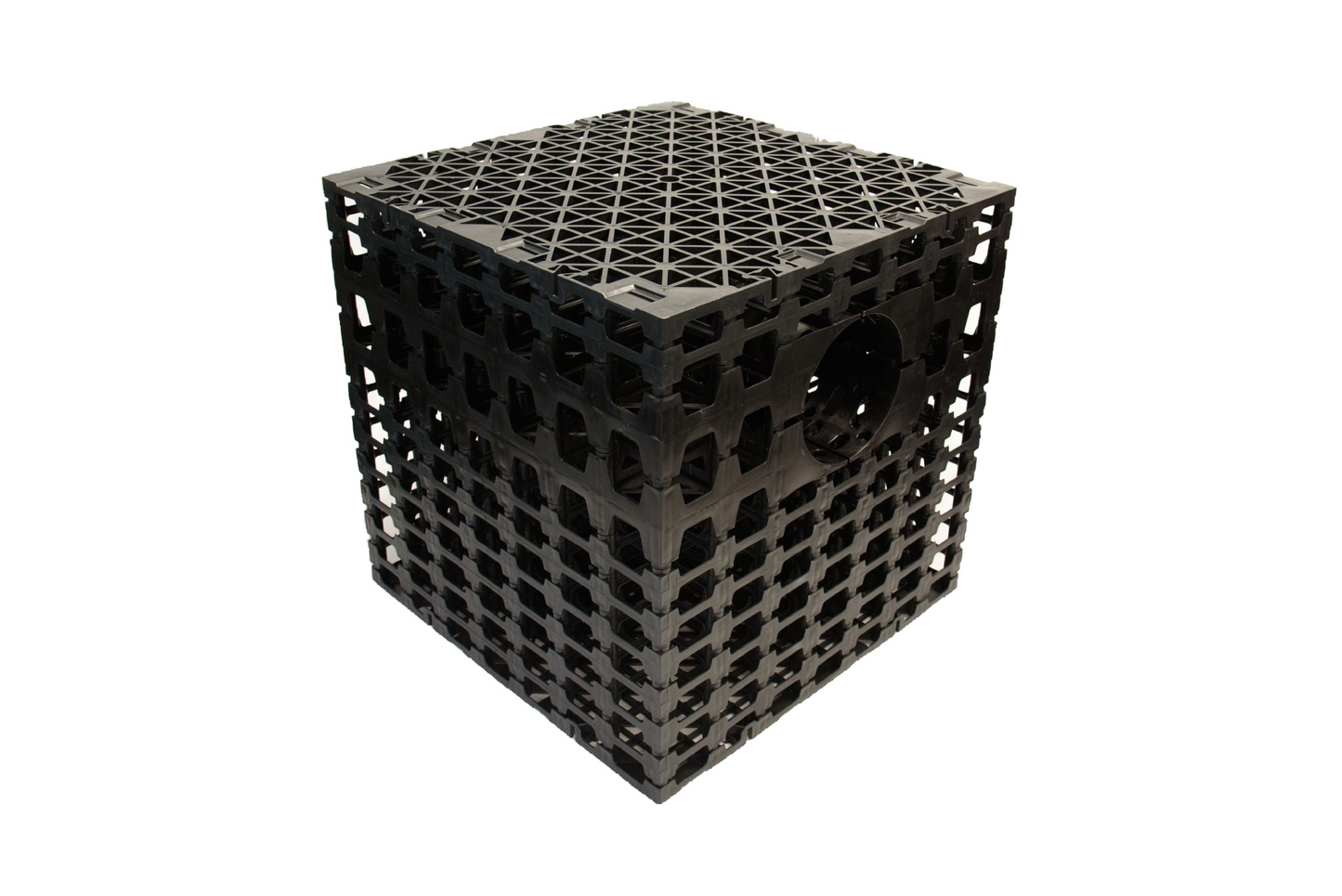 Infiltratiekrat 60 x 60 x 60 cm, 1 x 125mm, standaard