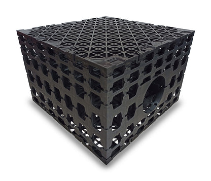 Infiltratiekrat 60 x 60 x 40 cm, 1 x 125mm, standaard
